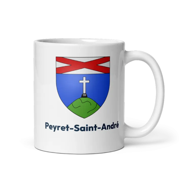 Mug blason de Peyret-Saint-André