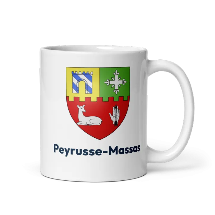 Mug blason de Peyrusse-Massas