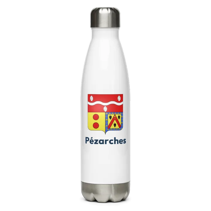 Gourde inox blason de Pézarches