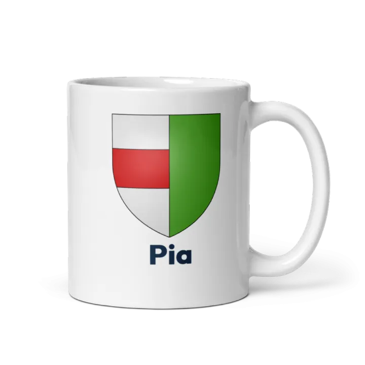 Mug blason de Pia
