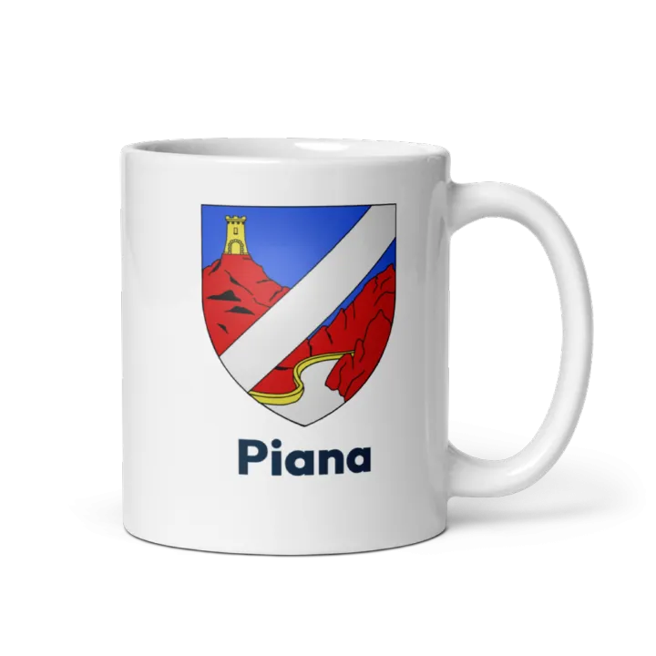 Mug blason de Piana