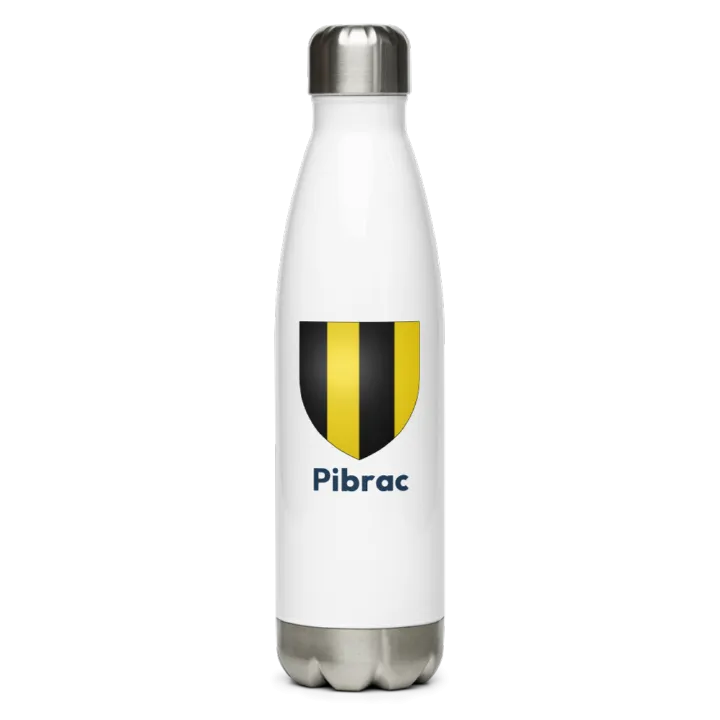 Gourde inox blason de Pibrac