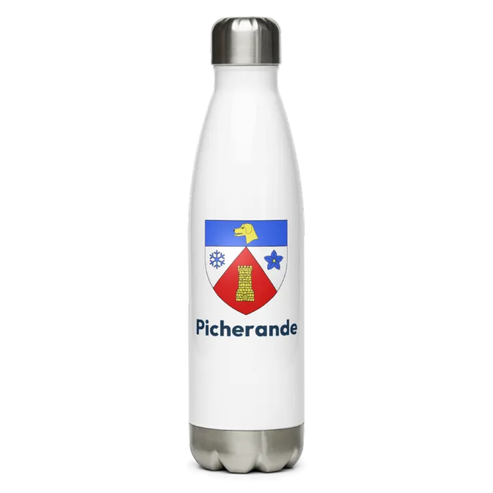 Gourde inox blason de Picherande