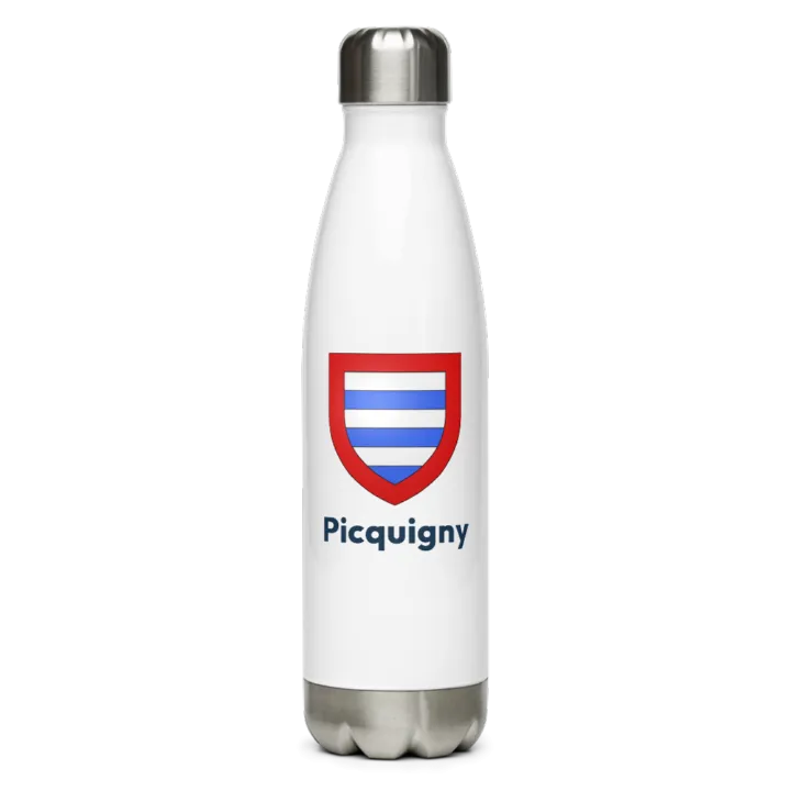 Gourde inox blason de Picquigny