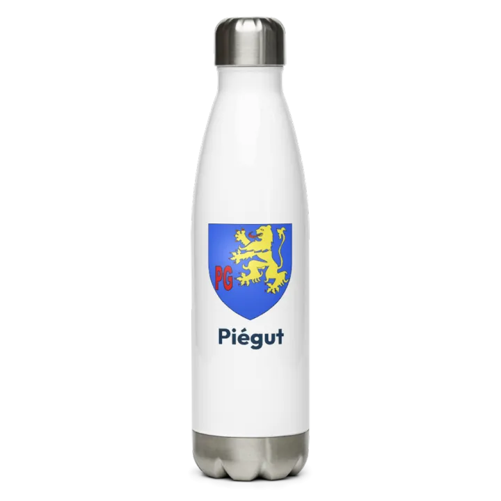 Gourde inox blason de Piégut