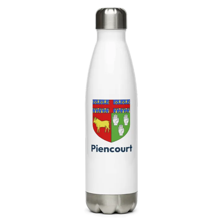 Gourde inox blason de Piencourt