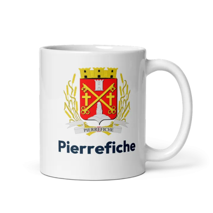 Mug blason de Pierrefiche