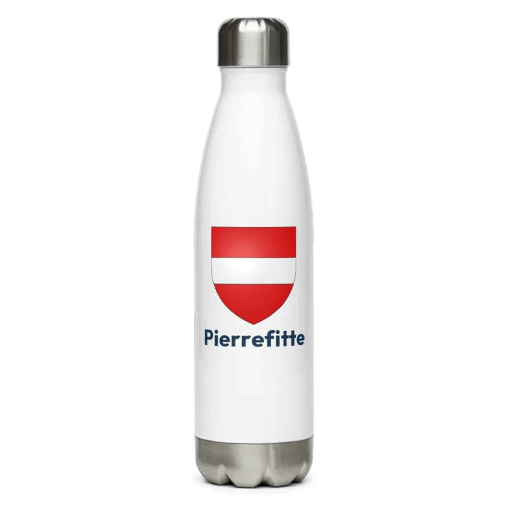 Gourde inox blason de Pierrefitte