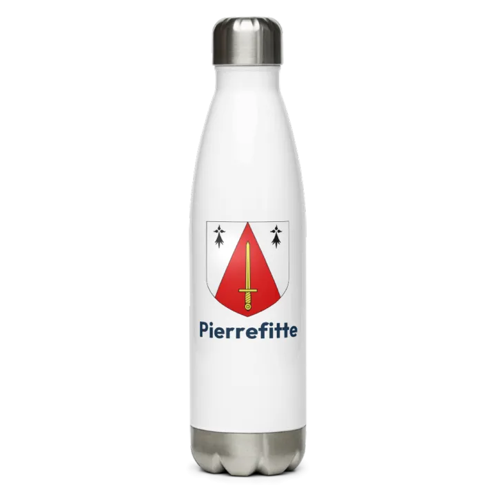 Gourde inox blason de Pierrefitte