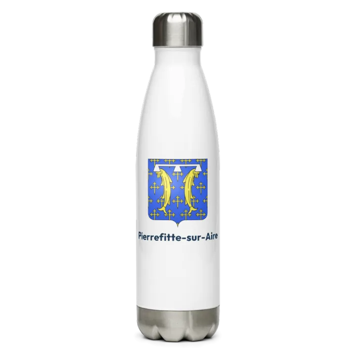 Gourde inox blason de Pierrefitte-sur-Aire