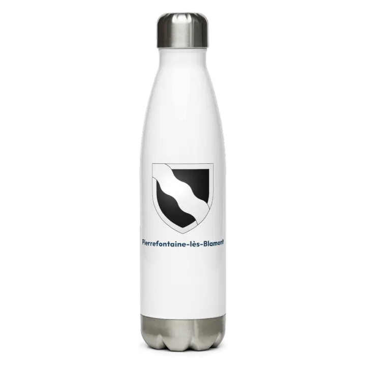 Gourde inox blason de Pierrefontaine-lès-Blamont