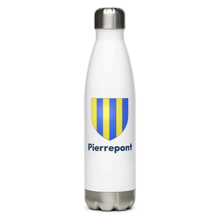 Gourde inox blason de Pierrepont