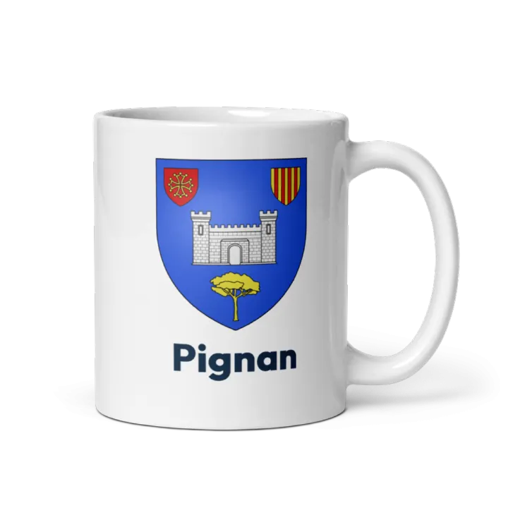 Mug blason de Pignan