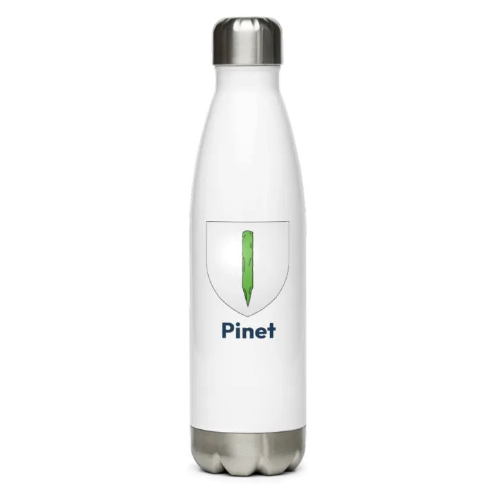 Gourde inox blason de Pinet