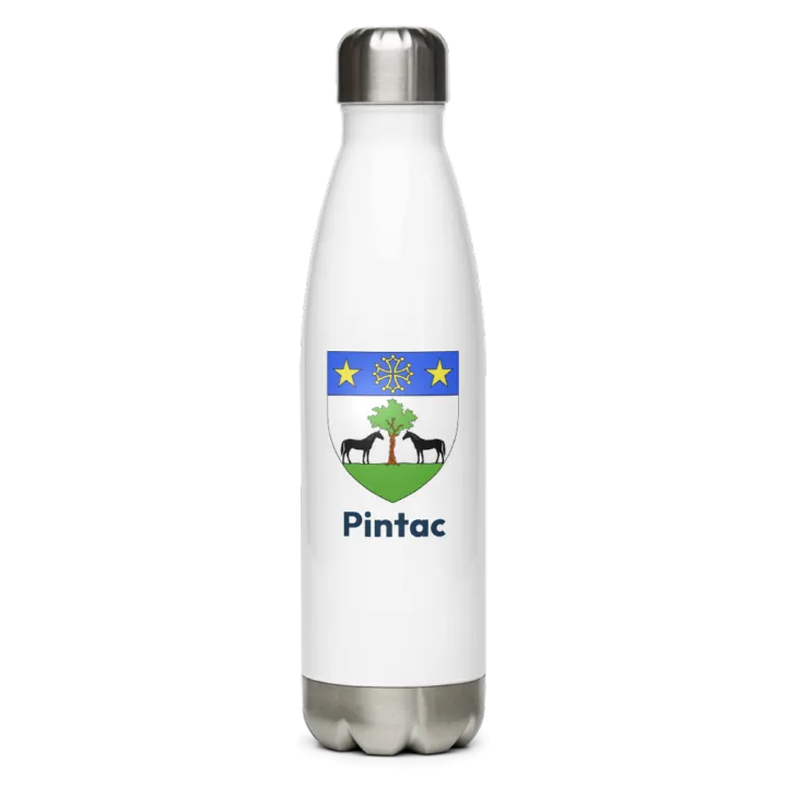 Gourde inox blason de Pintac