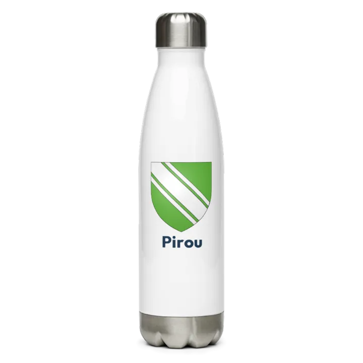 Gourde inox blason de Pirou