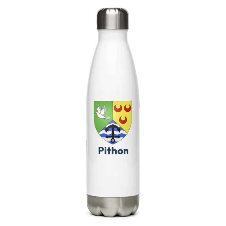 Gourde inox blason de Pithon