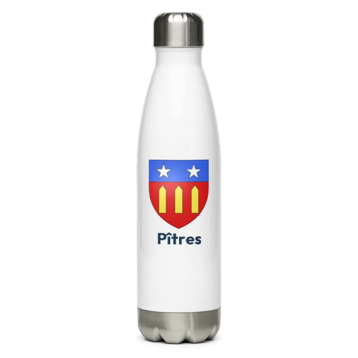Gourde inox blason de Pîtres