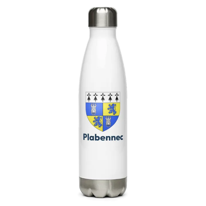 Gourde inox blason de Plabennec