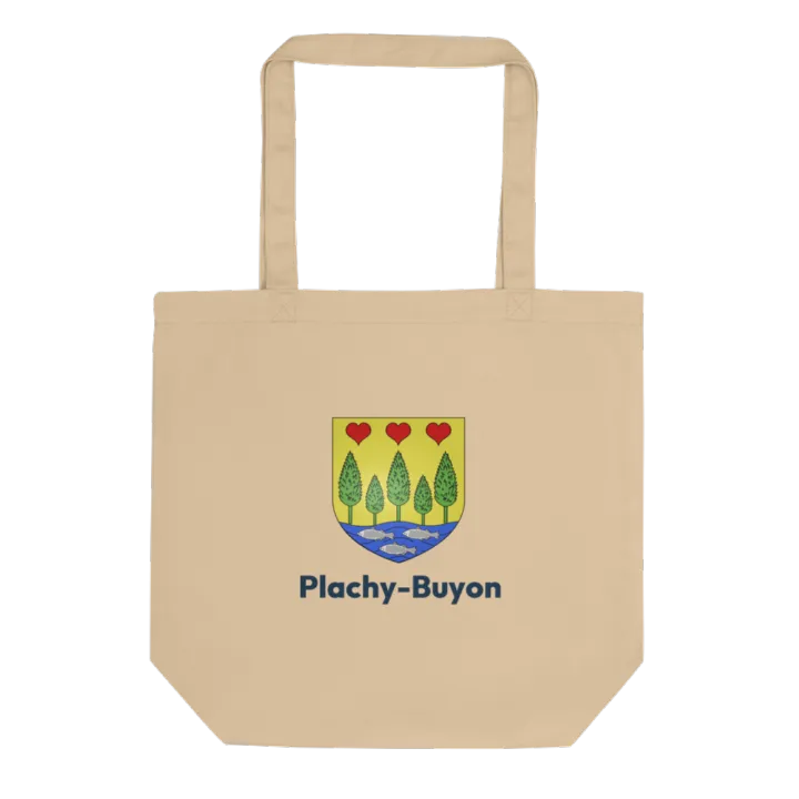 Tote bag coton bio — blason de Plachy-Buyon