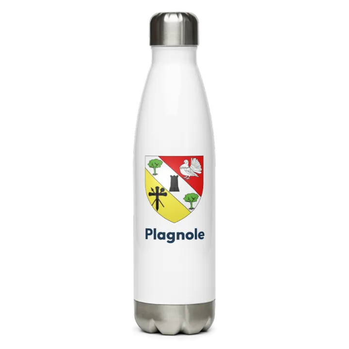 Gourde inox blason de Plagnole