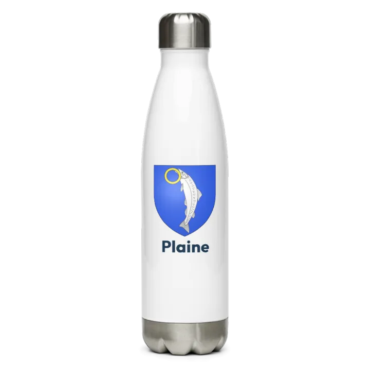 Gourde inox blason de Plaine