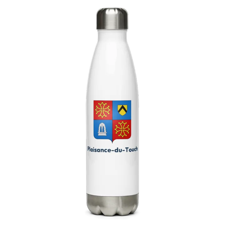 Gourde inox blason de Plaisance-du-Touch