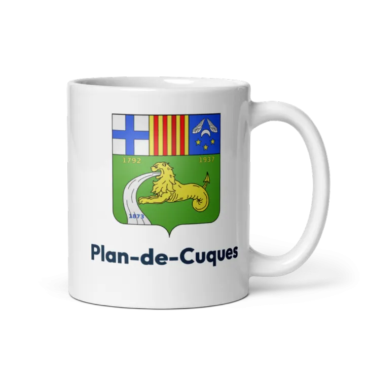 Mug blason de Plan-de-Cuques