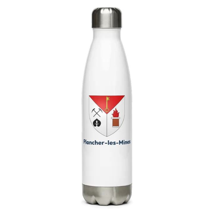 Gourde inox blason de Plancher-les-Mines