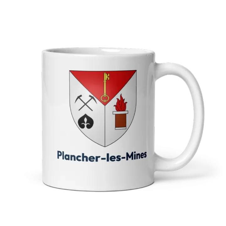 Mug blason de Plancher-les-Mines