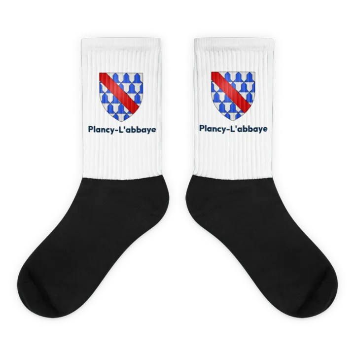 Chaussettes — blason de Plancy-l'Abbaye