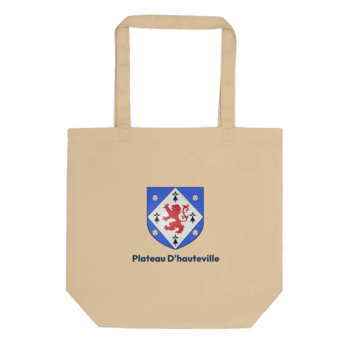 Tote bag coton bio — blason de Plateau d'Hauteville