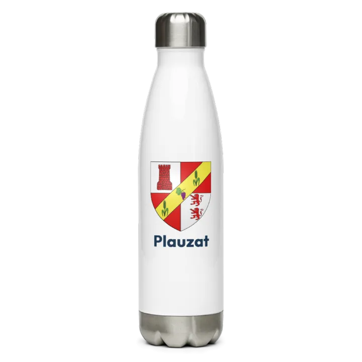Gourde inox — blason de Plauzat