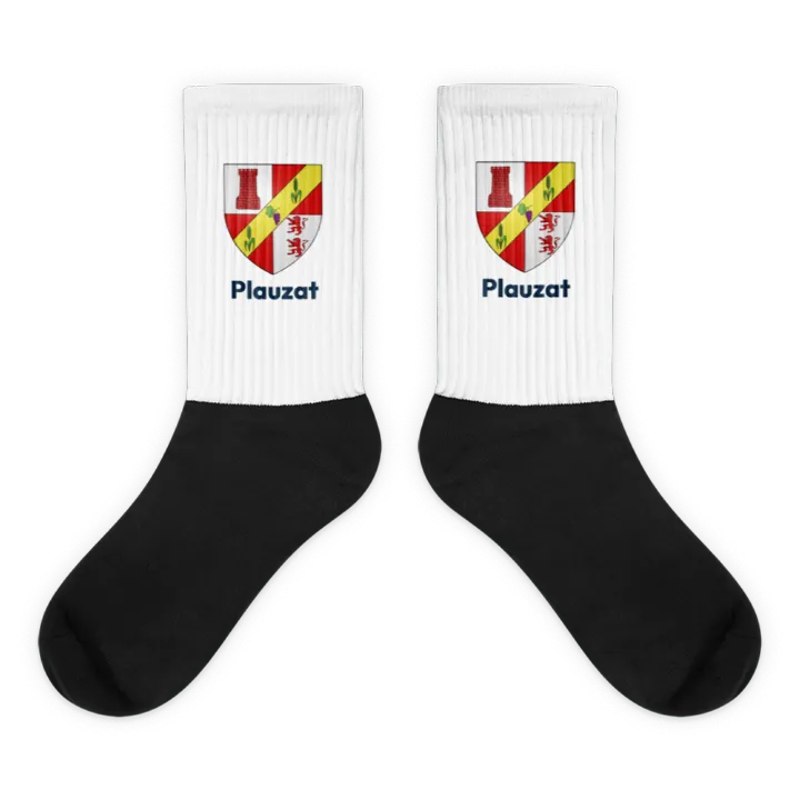 Chaussettes — blason de Plauzat