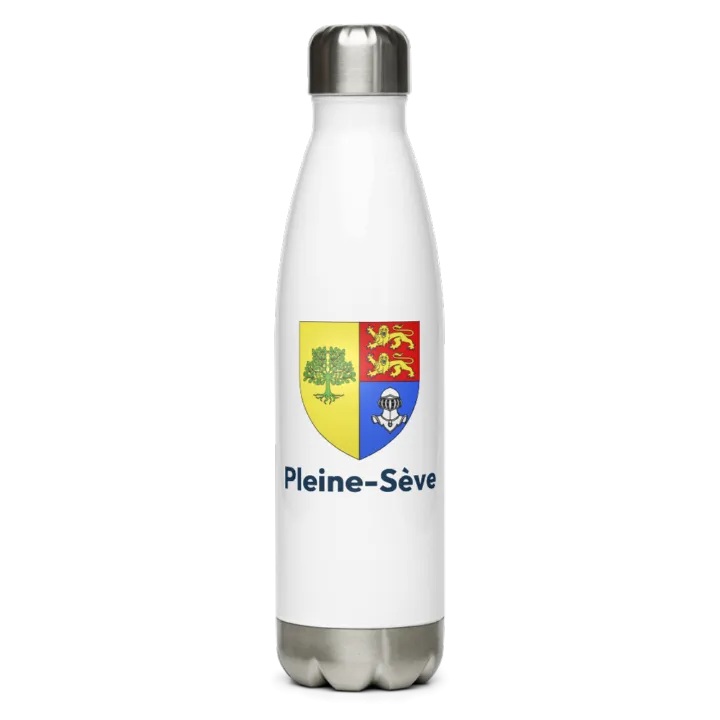 Gourde inox blason de Pleine-Sève