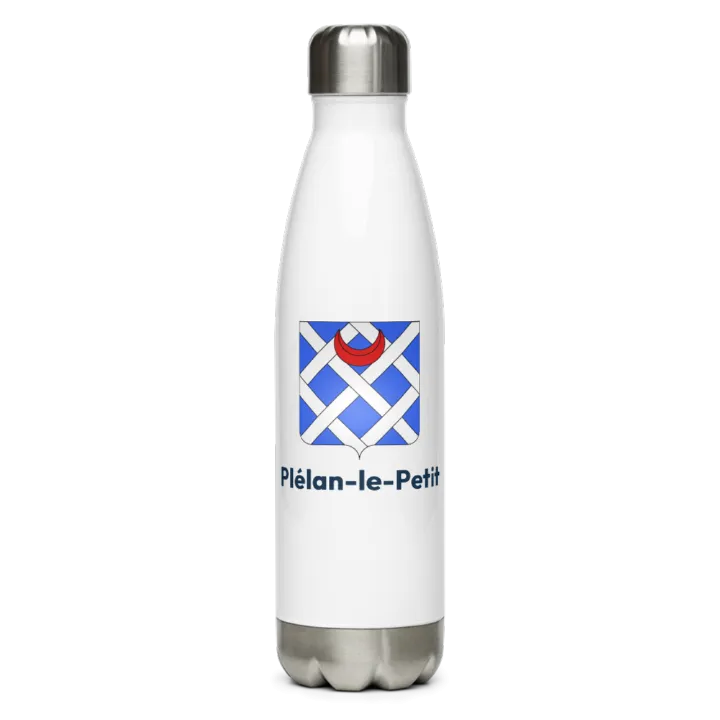 Gourde inox blason de Plélan-le-Petit