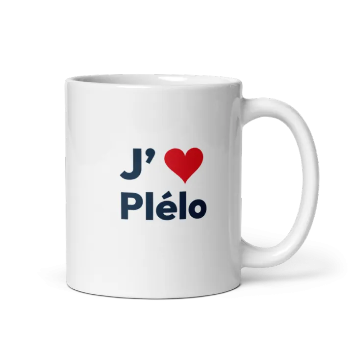 Mug « J’❤ Plélo »
