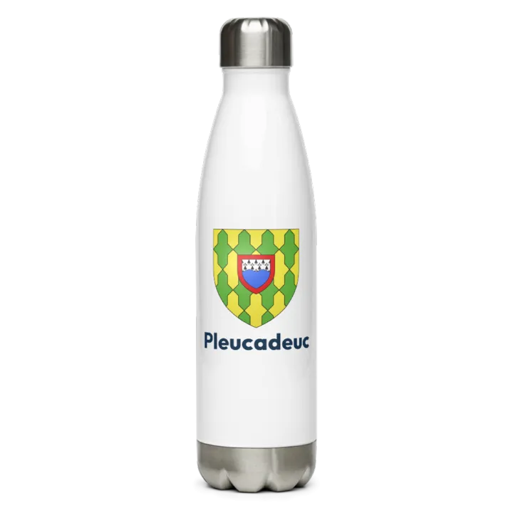 Gourde inox blason de Pleucadeuc