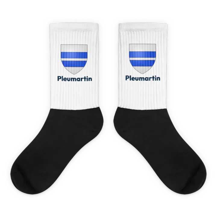 Chaussettes — blason de Pleumartin