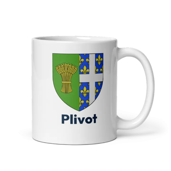 Mug blason de Plivot