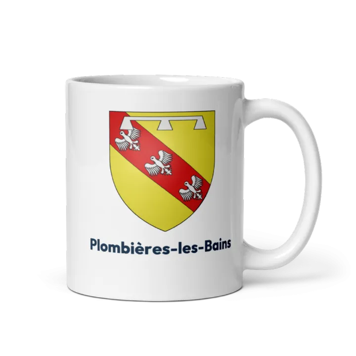 Mug blason de Plombières-les-Bains