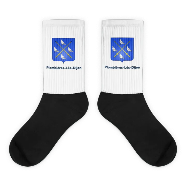 Chaussettes — blason de Plombières-lès-Dijon
