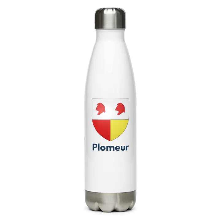 Gourde inox blason de Plomeur