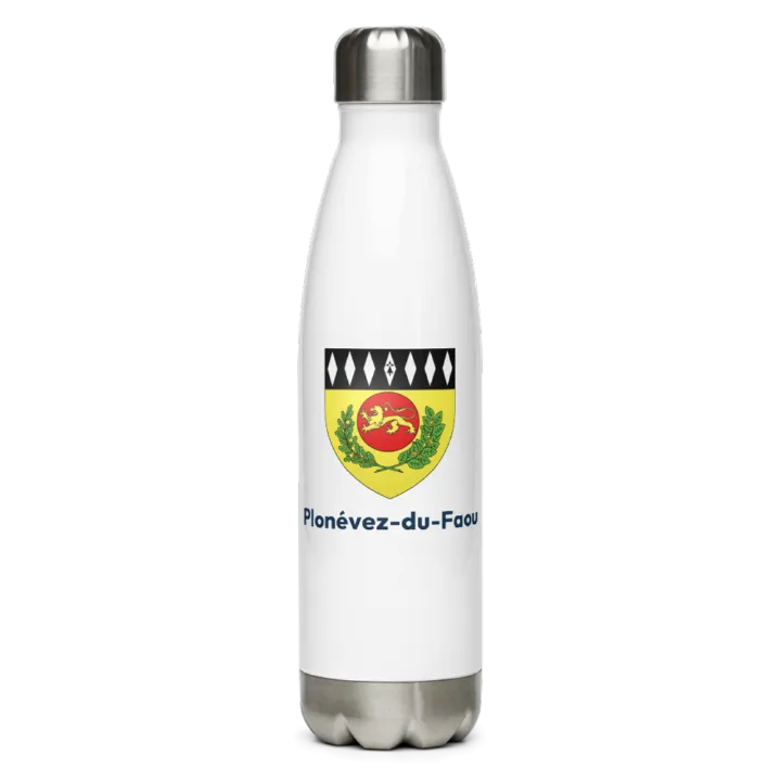 Gourde inox blason de Plonévez-du-Faou