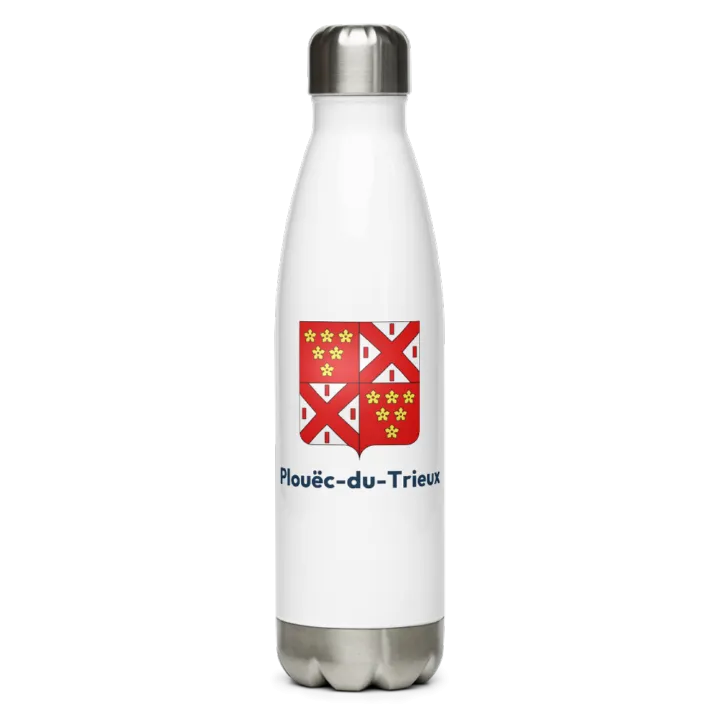 Gourde inox — blason de Plouëc-du-Trieux