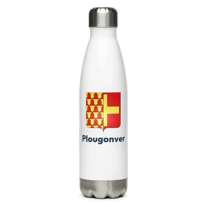 Gourde inox blason de Plougonver