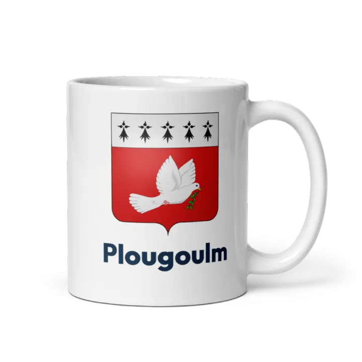 Mug blason de Plougoulm