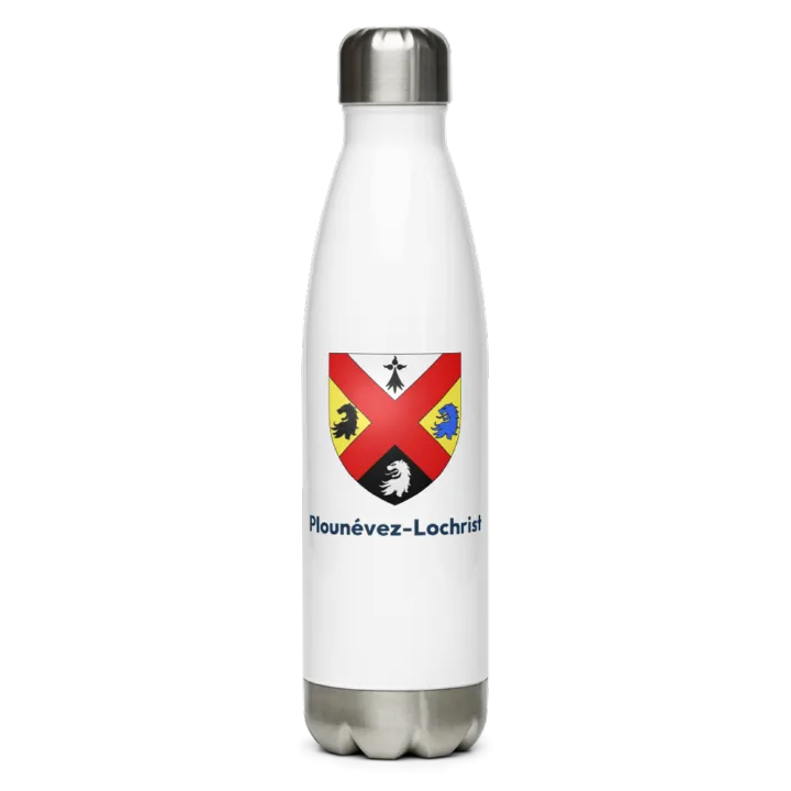 Gourde inox blason de Plounévez-Lochrist