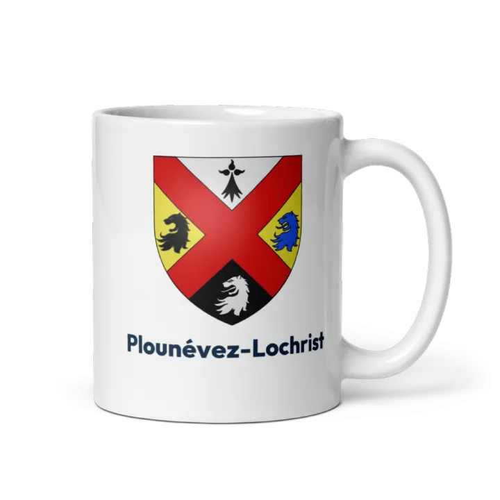 Mug blason de Plounévez-Lochrist