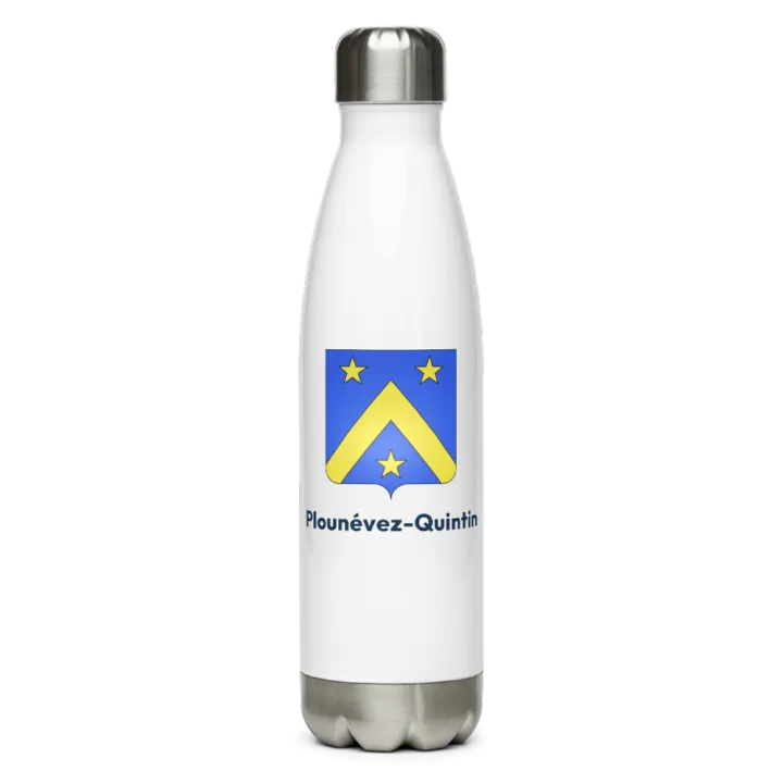 Gourde inox blason de Plounévez-Quintin